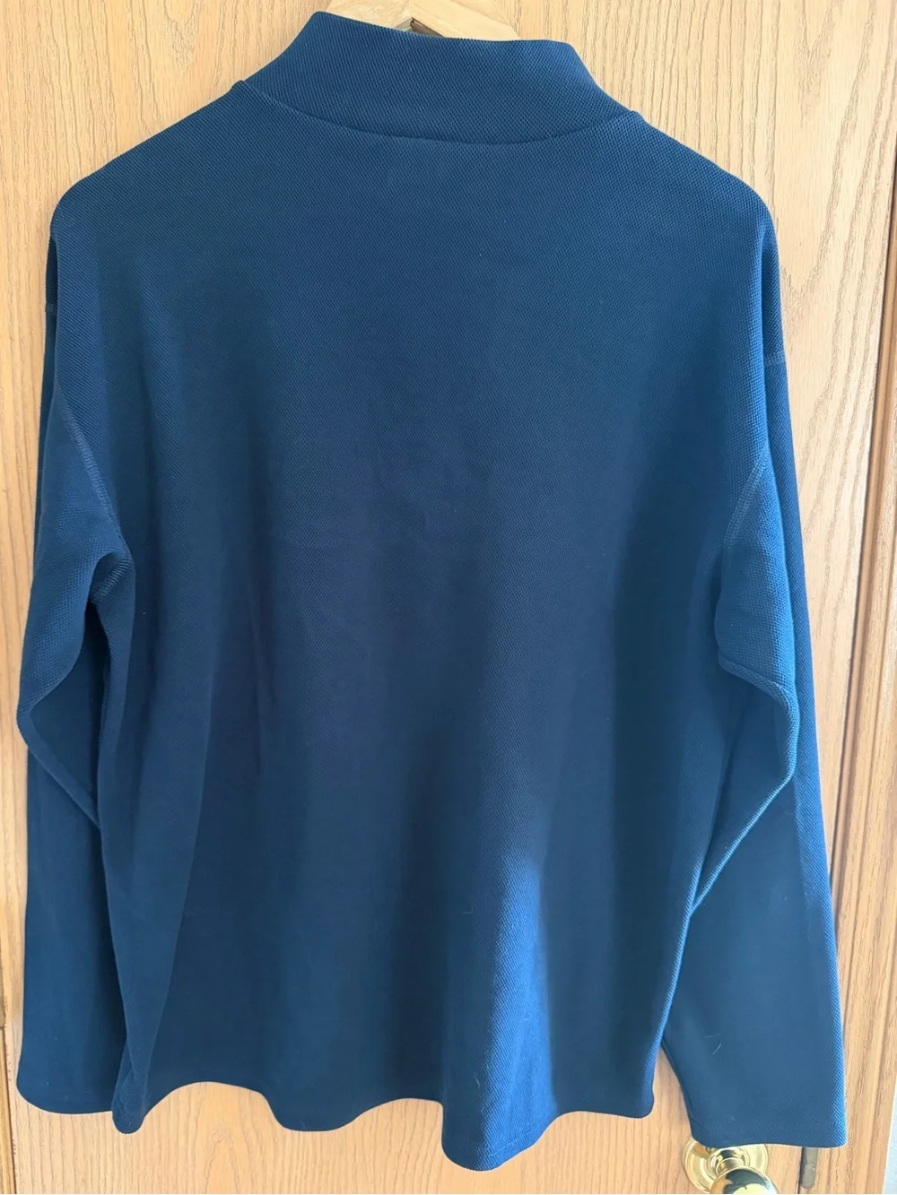 The North Face EUC Lightweight Navy Blue Quarter Zip Pullover Top Men’s Size M